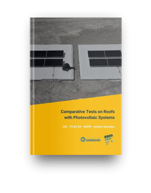 Mockup- Comparative Tests on Roofs with Photovoltaic Systems
