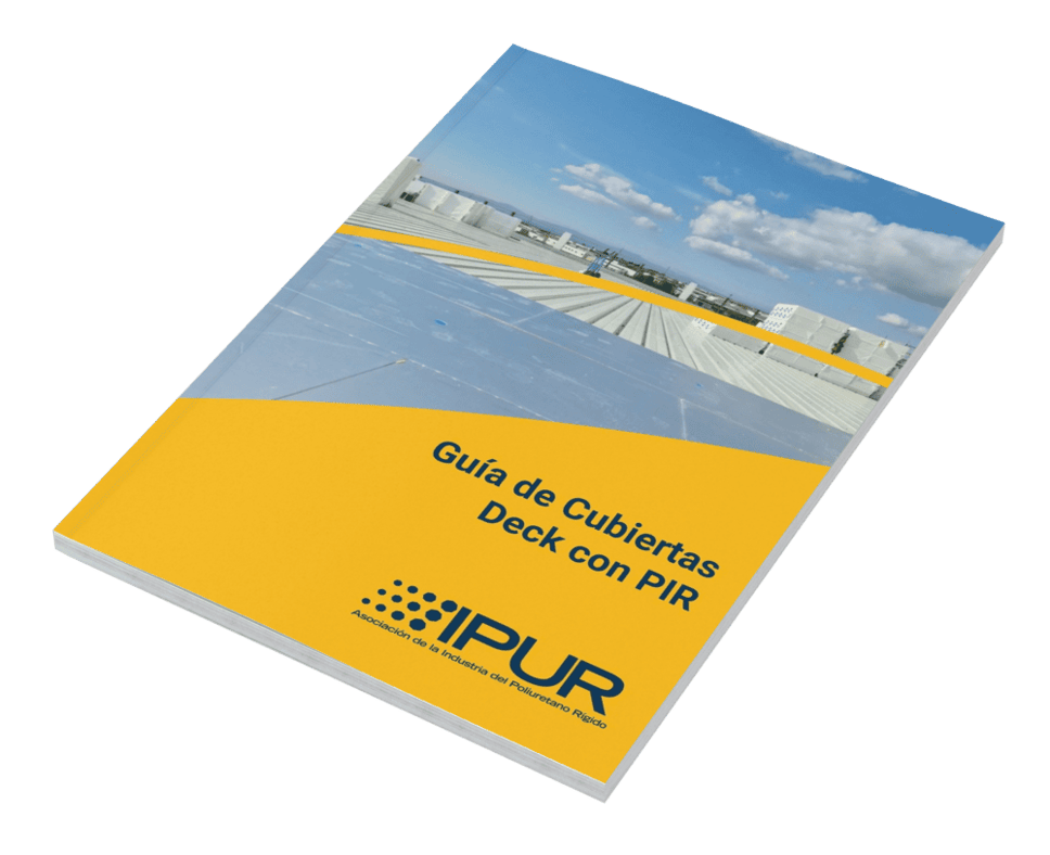 IPUR  Guía de Cubierta Deck con PIR-mockup-inclinado