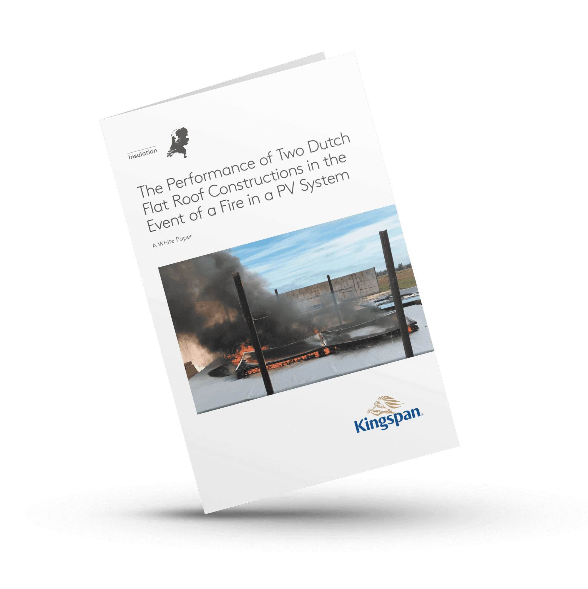 Mockup inclinado - kingspan-pv-on-flat-roof-fire-testing-white-paper-en-nl